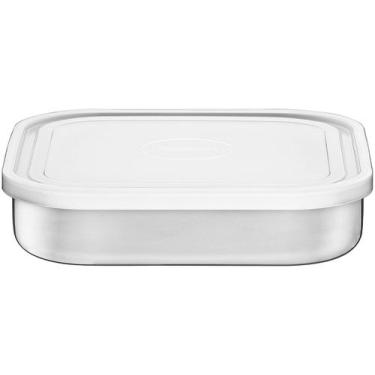 Imagem de Pote de Inox Hermético Tramontina com Tampa - 800ml Freezinox, 800ml, 