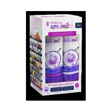 Imagem de Kit shampoo e condicionador 1l + 1l hialurônico probelle
