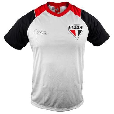 Imagem de Camiseta São Paulo Fc Tricolor Branca Masculina Cor:BrancoTamanho:MGên