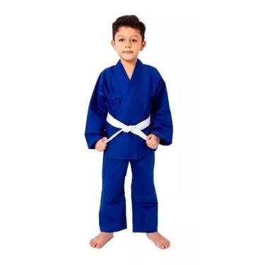Imagem de Kimono Infantil Kids Azul - Haganah, Azul, M1
