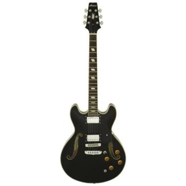 Imagem de Guitarra Elétrica Pro II TA-CLASSIC para Timbres Clássicos com Corpo Hollow de Maple Pr...