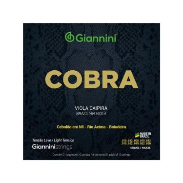 Imagem de Encordoamento Viola Aço Tensão Leve Gesvnl