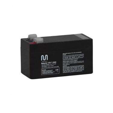 Imagem de Bateria Multilaser Multi En072 12V 1,3AH VRLA-AGM Recarregável para Uso em Standby e Cí...
