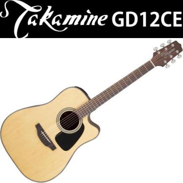 Imagem de Violão Takamine GD12 ce Natural Satin Fosco TP4T Folk