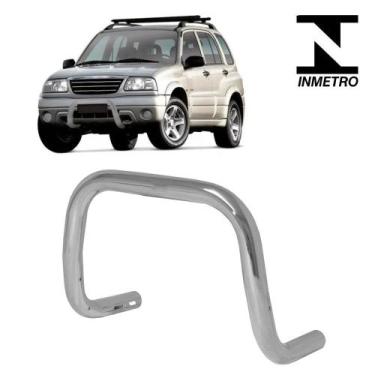 Imagem de Parachoque de Impulsão Tracker 2004 2005 2006 a 2009 Cromo - CCF