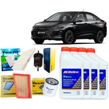 Imagem de Kit Troca De Óleo 0w20 e Filtros Gm Onix Plus 2019/2022 - ACDELCO, TEC