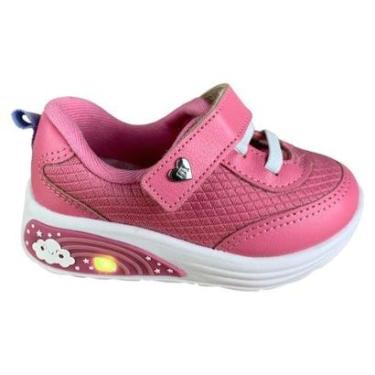 Imagem de Tênis Infantil Menina Bebê Molekinha Napa com Luz-Feminino