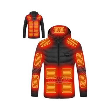 Imagem de Jaqueta De Moto Aquecida Para Homens E Mulheres, Inverno, Aquecimento 