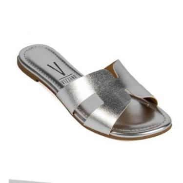 Imagem de Sandália Rasteirinha Vizzano Feminina Brilho Original 6371-Feminino
