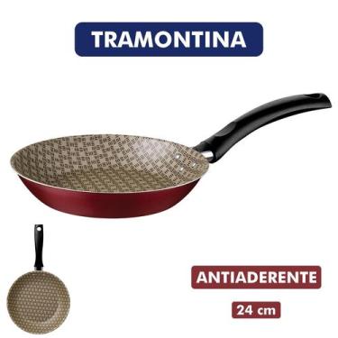 Imagem de Frigideira Antiaderente 24 cm Tramontina Turim com Textura Paris Starf