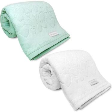Imagem de Kit 2 Toalhas de Banho Aveludada Romance Dohler Macia Algodão Jacquard