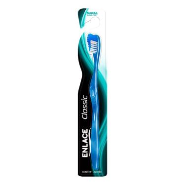 Imagem de Escova Dental Enlace Classic Macia - Embalagem com 12 Unidades