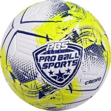 Imagem de Bola de Futebol - Pro Ball Sport - Tamanho 5 Amarelo Neon - 479 FUTEBO