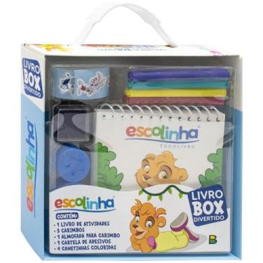 Imagem de Livro - Livro-BOX divertido! Escolinha