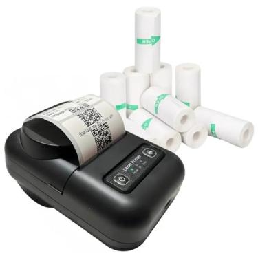 Imagem de Mini Impressora Bluetooth Para Uso Comercial E Organização Pronta Entr