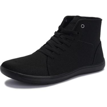 Imagem de Tênis masculinos WHITIN High Top Barefoot, bico largo 7W