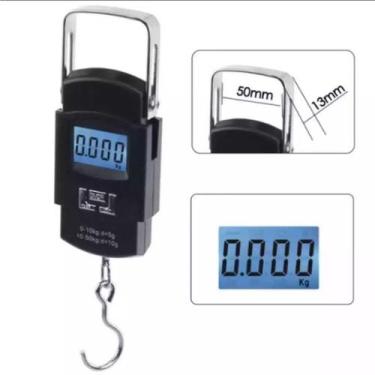 Imagem de Balança digital com gancho até 50kg bmax bm a08