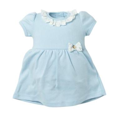 Imagem de Body Vestido Bebê Serena Azul Claro - Hug, Azul, G
