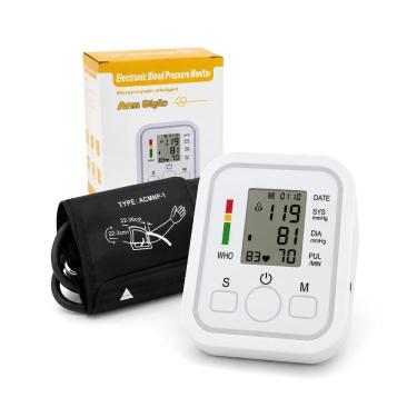 Imagem de Monitor Pressão Arterial Braço Automático Com Braçadeira Voz em Português