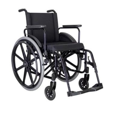 Imagem de Cadeira rodas 150kg 50cm ortomobil