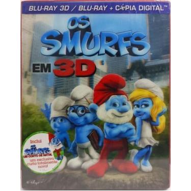 Imagem de Os Smurfs - Blu Ray 3D / Infantil - sony