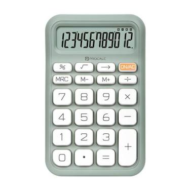 Imagem de Calculadora De Mesa Procalc Pc130-gn 12 Dígitos Verde