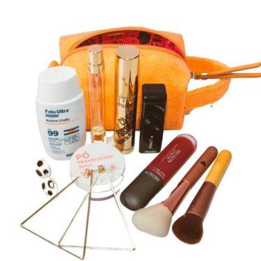 Imagem de Necessaire estarpresente Pequena - Fresh, Desert, Shocking pink
