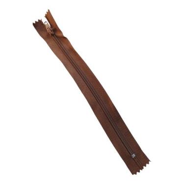 Imagem de Kit 20 Zíper Nylon 18cm Artesanato Costura Aviamento Cor:Branco - Math