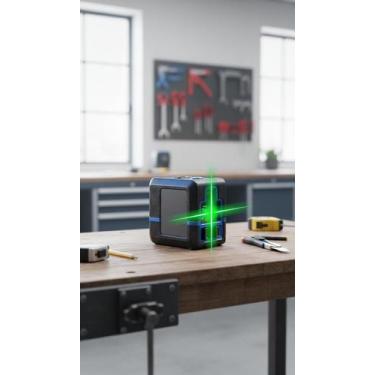Imagem de Nível a Laser Verde 3D Profissional Auto-nivelamento - Congratulations