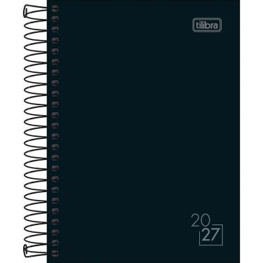 Imagem de Agenda Tilibra Spice Espiral Diária Organização M3 11X15,4CM 1 Unidade Preto