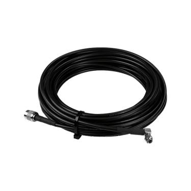 Imagem de Cabo Coaxial Aquário CF-210SMA RGC-058 para Antena Celular 10M com Conector N Macho para TNC Macho e Adaptador SMA