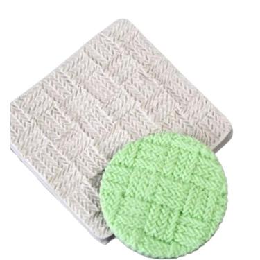 Imagem de Molde De Silicone Textura Croche