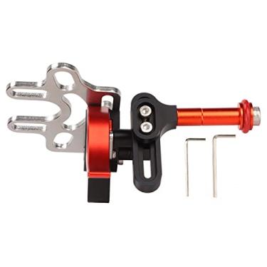 Imagem de Cuifati Estabilizador de bandeja de mergulho para câmera, alavanca de extensão de disparador subaquático estabilizador de bandeja de mergulho portátil para câmera