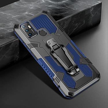 Imagem de Mobile phone accessories Para FOR OPPO A53 2020 / A32 Machine Warrior PC à prova de choque + capa protetora TPU phone case