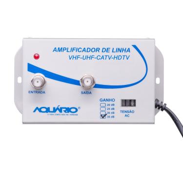 Imagem de Amplificador de Linha para TV Ganho 35db Aquário AL-35