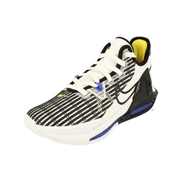 Imagem de Nike Lebron Witness VI Mens Basketball Trainers CZ4052 Sneakers Shoes (UK 8.5 US 9.5 EU 43, White Black Persian Violet 100)