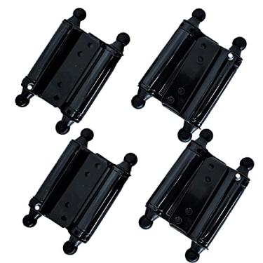 Imagem de 2 Pares Dobradiça Vai e Vem Porta Bang Bang Faroeste 3 Polegadas - Starfer