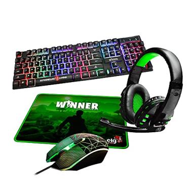 Imagem de ELG CGWN41 - Kit Gamer 4 em 1 Para Alta Performance Hardcore Gamer Winner
