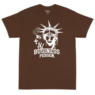 Imagem de Camiseta Loties Business Person Marrom