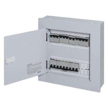Imagem de Quadro dist compacto trifásico 80a 21disj din sobrepor+geral
