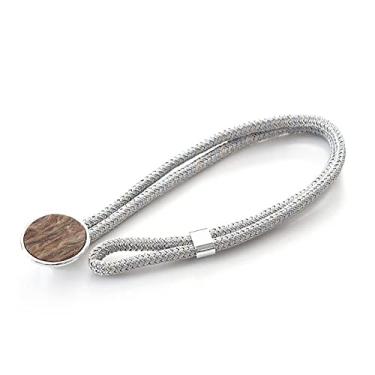 Imagem de Suportes de cortina chapeamento de acrílico laços de bolo redondo laços de cortina simples fivela acessórios de cortina, T8,4 pcs