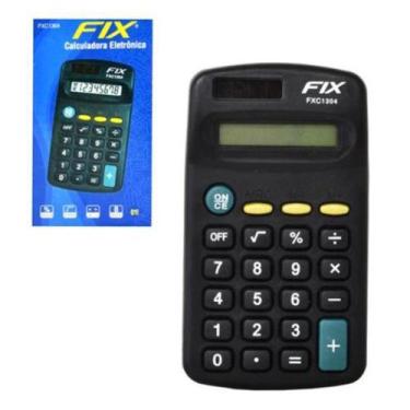 Imagem de Calculadora 8 Dígitos Fxc1204 Fix