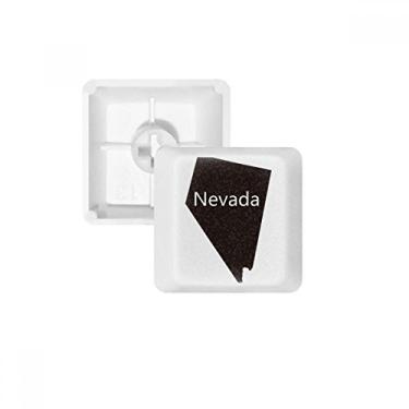 Imagem de Kit de atualização de teclado mecânico PBT para mapa dos Estados Unidos da América Nevada