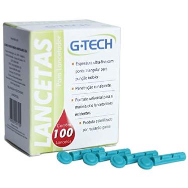 Imagem de Lancetas p/Lancetador G-Tech com 100 unidades
