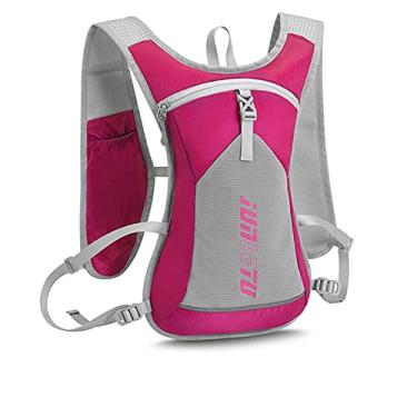 Imagem de Mochila de hidratação para corrida em trilha, mochila de corrida, mochila de ciclismo, maratona portátil, ultraleve para caminhadas 5L
