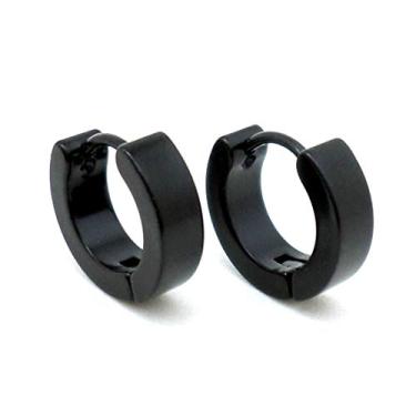 Imagem de BRINCO MASCULINO ARGOLA 4 mm (PAR)