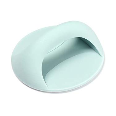 Imagem de Maçanetas autoadesivas de porta Maçanetas redondas de plástico Guarda-roupa multifuncional puxa janela de vidro Maçanetas auxiliares de móveis, azul