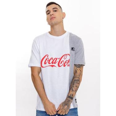 Imagem de Camiseta Starter Especial Collab Coca Cola Cut Colors Branca