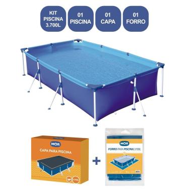 Imagem de Kit Piscina Premium 3.700 L