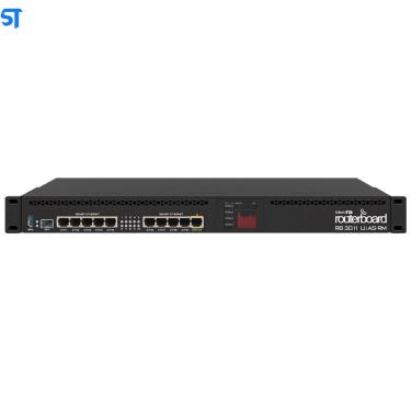 Imagem de Routerboard Mikrotik Routerboard RB3011UIAS TM L5 10 Portas GIGABIT + Porta SFP Fibra óptica